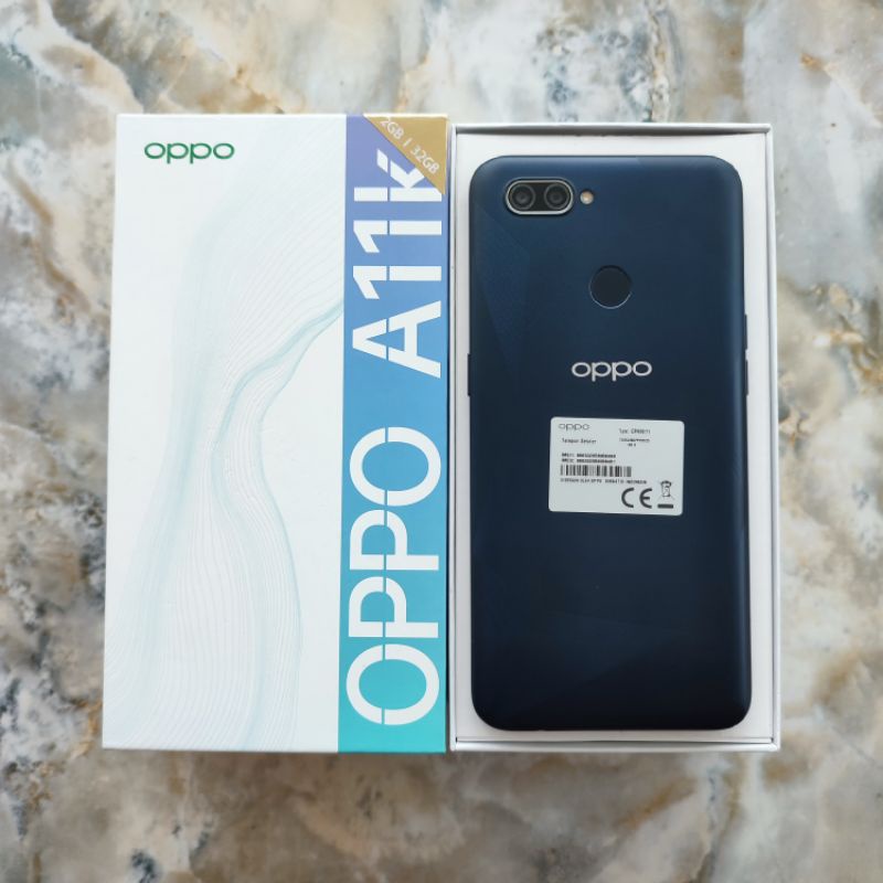 Oppo A11k 2/32 ram 2 internal 32 Gb seken mulus