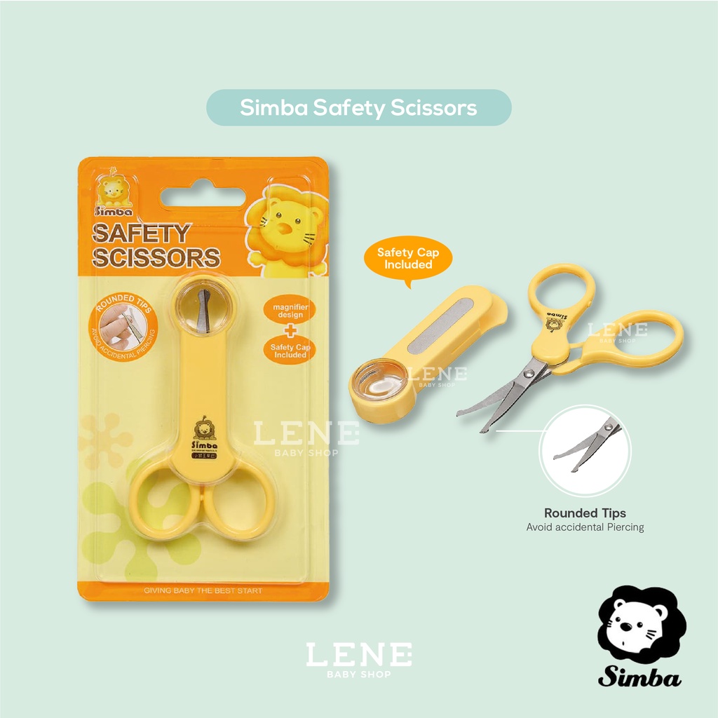 Simba Baby Scissors with Magnifier