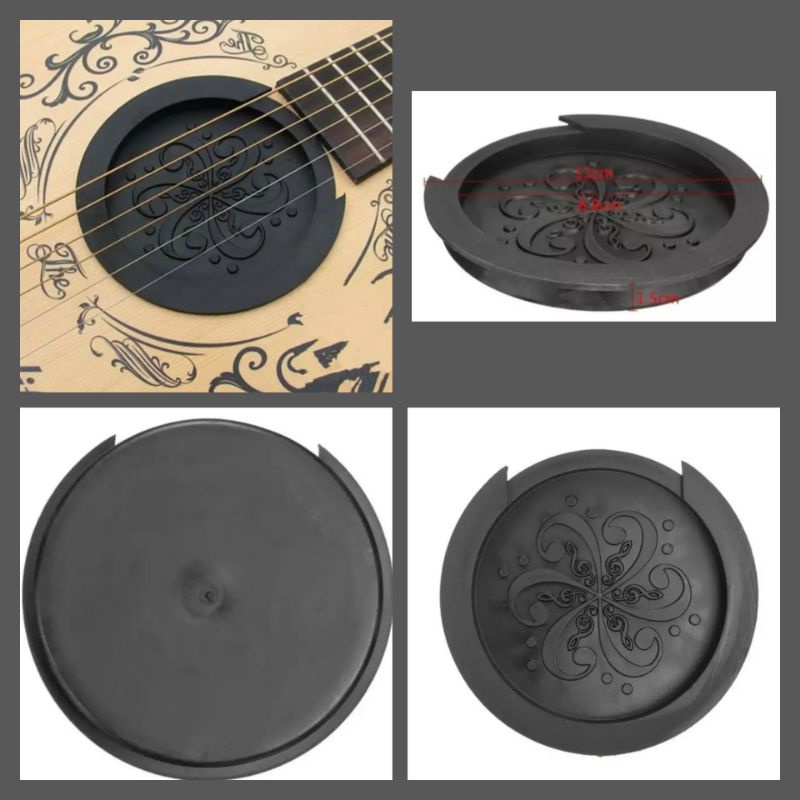 sound hold penutup lubang gitar akustik