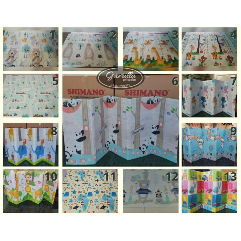 TIKAR/ MATRAS LIPAT/ PLAYMAT SHIMANO FREE TAS