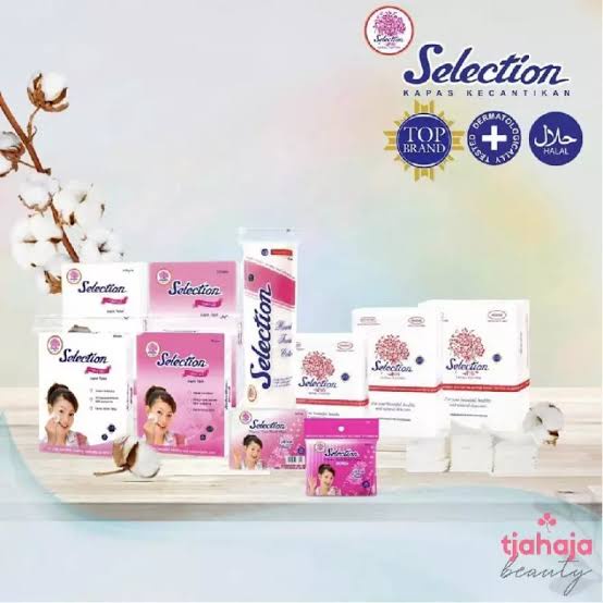 Kapas Selection Facial Cotton Round Kapas Tipis Toner Pembersih Wajah Bulat | Kotak | Cotton Bud