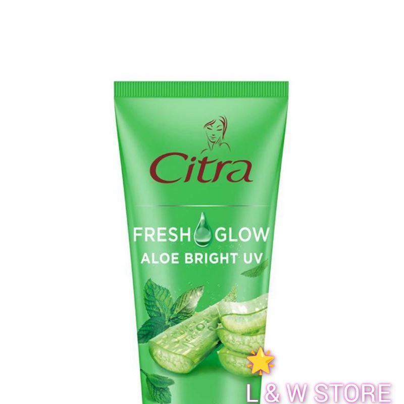 Citra Fresh Glow Multifunction Gel Aloe Bright UV/Aloe Vera Mint 180ml