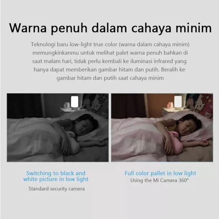 Cam Cctv Xiaomi Mi Home Security Camera 360 1080P Ip Cam Garansi Resmi Tam