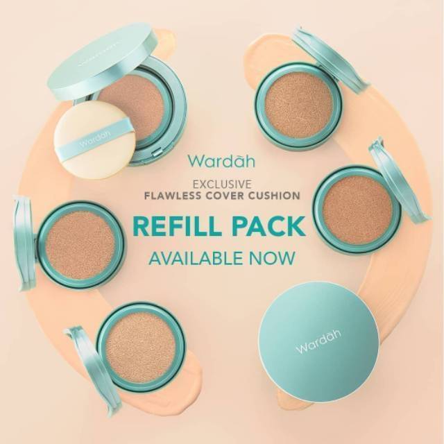 Wardah Exclusive Flawless Cover Cushion 15g Shopee Indonesia