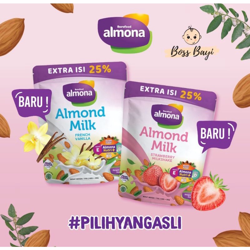 ALMONA - Susu Almond Pelancar Asi / Asi Booster 175gr