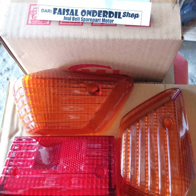 Mika stop dan sen Suzuki  rc 10 RC 80mika stoplamp stop lamp lampu belakang Suzuki rc 100
