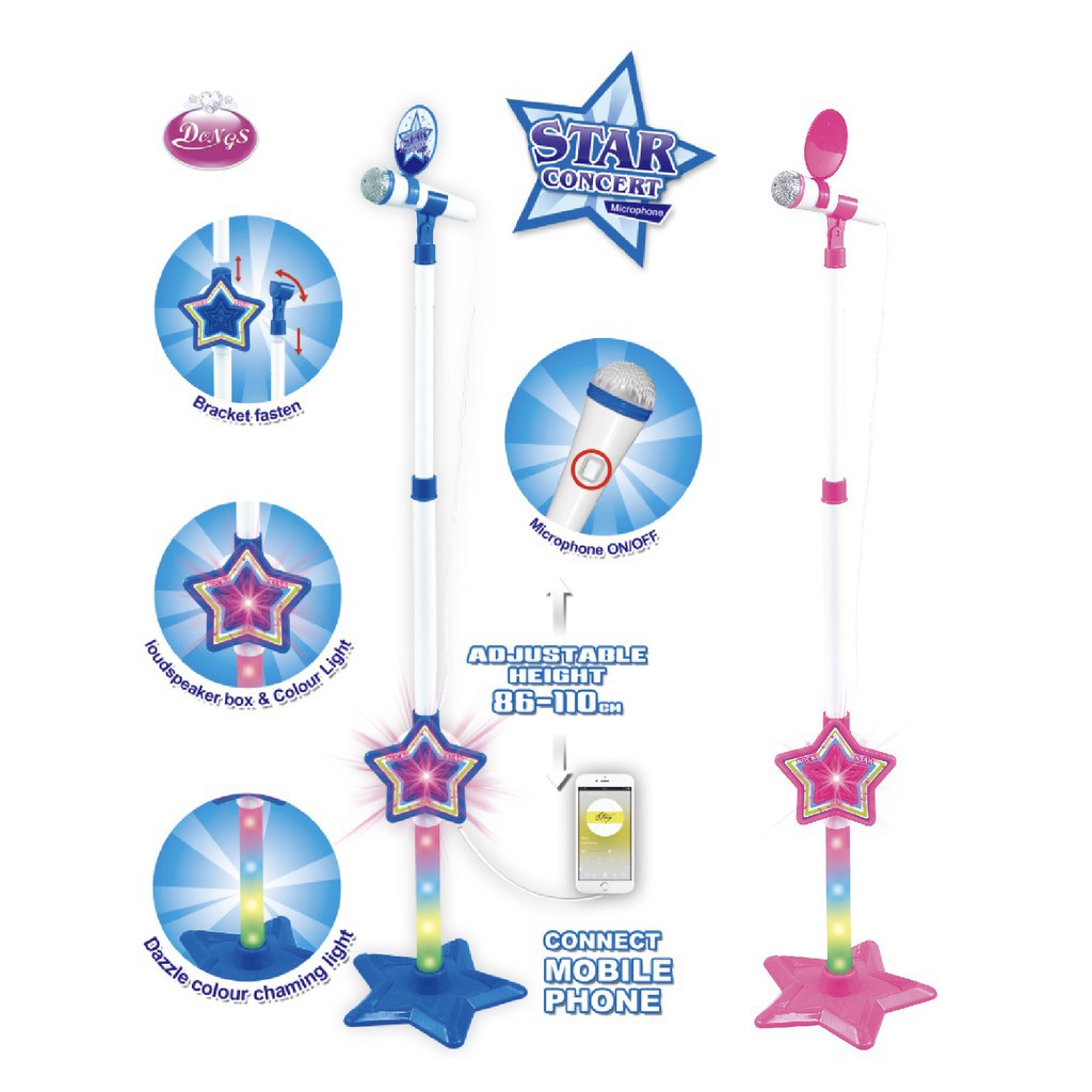 MICROPHONE SINGLE MIC- KADO MAINAN ANAK MIC NYANYI Mainan Anak