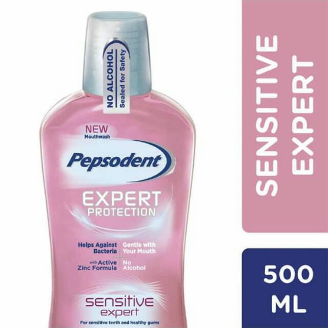 Pepsodent Mouthwash Sensitive Expert 500ml