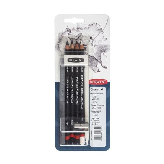 

DERWENT Fine Art Charcoal Pencils Set