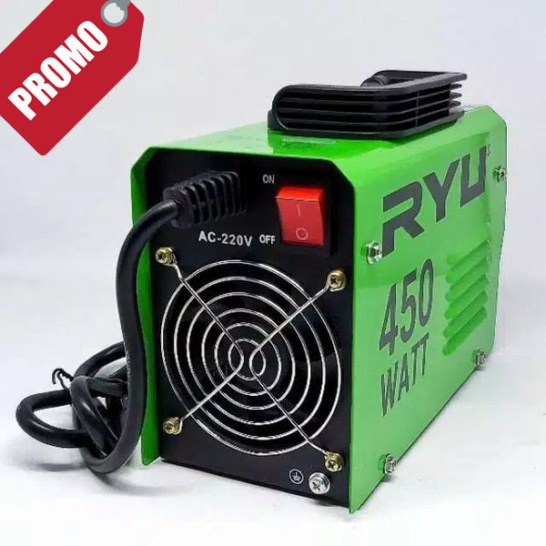 Las listrik ryu 450 W RII120-2 travo inverter 120 MMA IGBT Las ryu 450watt