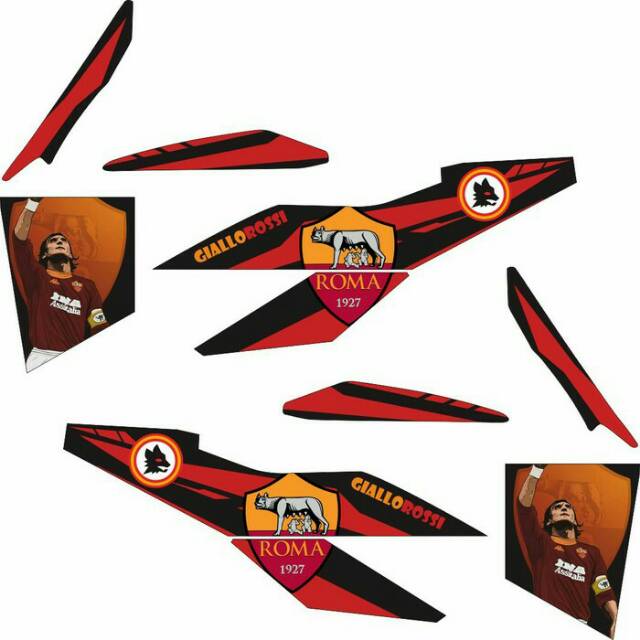 Sticker X-Ride Striping As Roma