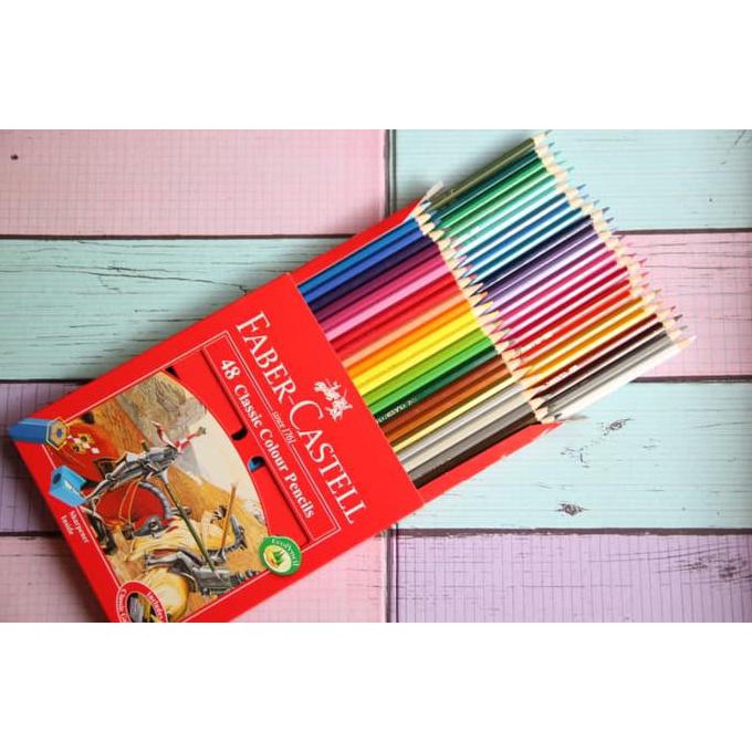 

Sale!! Pensil Warna Faber Castell Classic 48 Warna Terbaru
