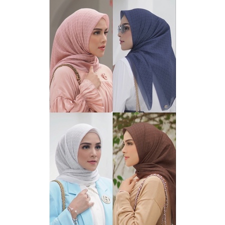 NEW Buttonscarves Tapis Voal Square & Tapis Embossed