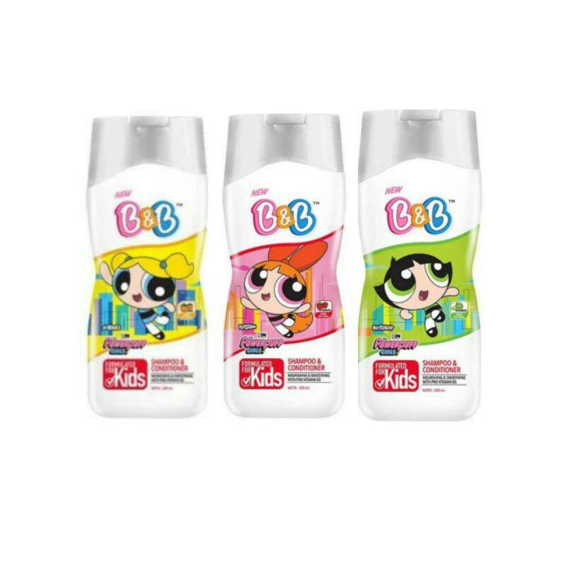 B&amp;B KIDS SHP&amp;CONDI 200ML