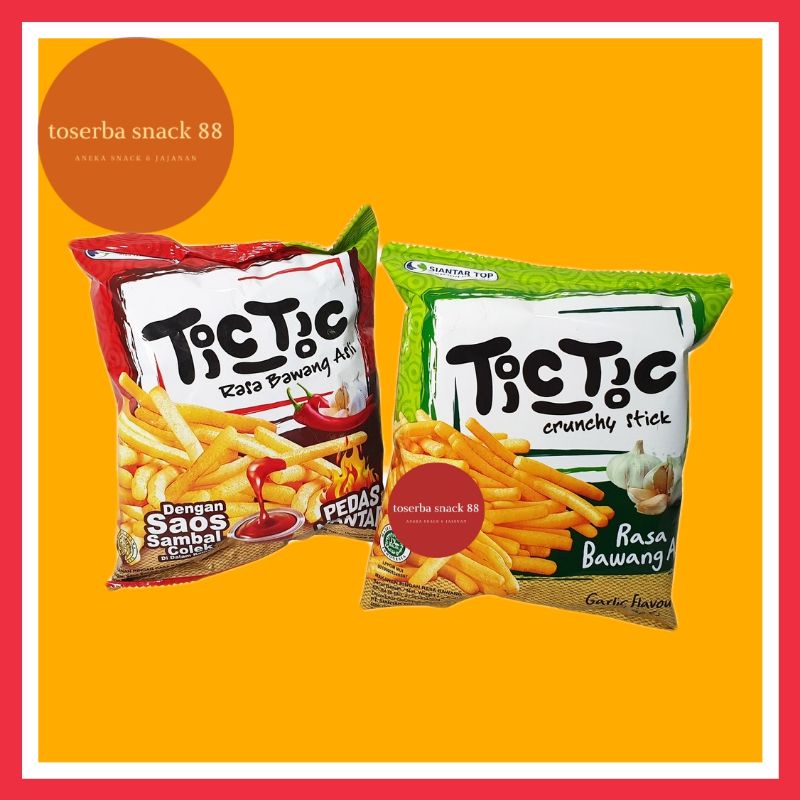 

TIC TIC/Crunchy Stick/Snack Kentang Stick (25 gram)