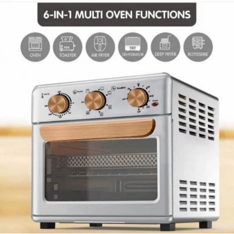 IDEALIFE OVEN TOASTER IL 200 A AIR FRYER MULTIFUNGSI 25 LITER