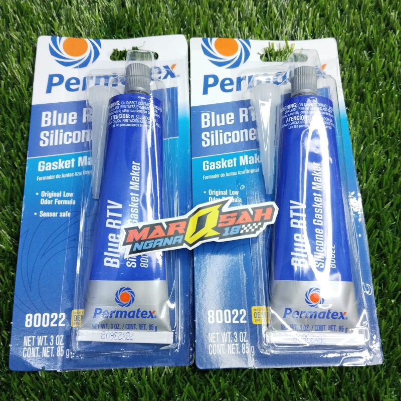 

LEM PAKING PERMATEX ultra BLUE GASKET LEM BIRU MARQSAH RACING