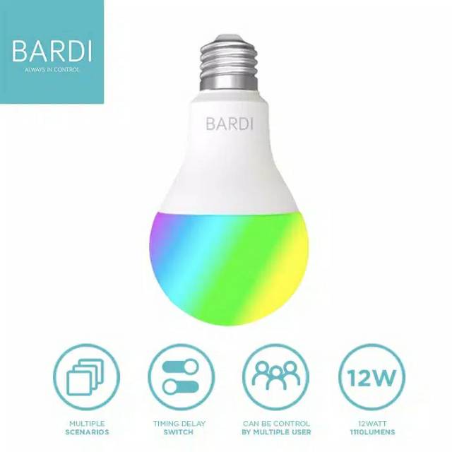 BARDI 12Watt Smart Bulb / BARDI 12W - RGBWW
