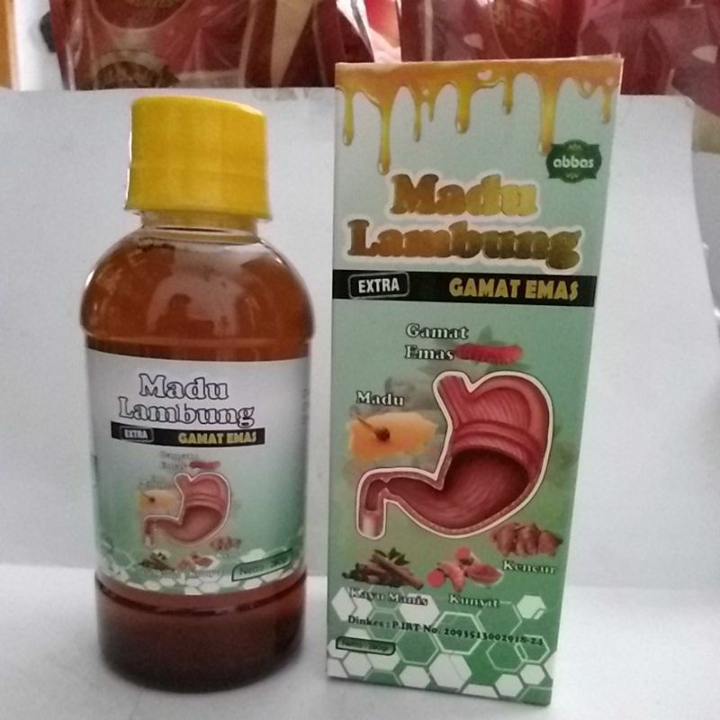 

madu terapi lambung extra gamat emas 280 gram