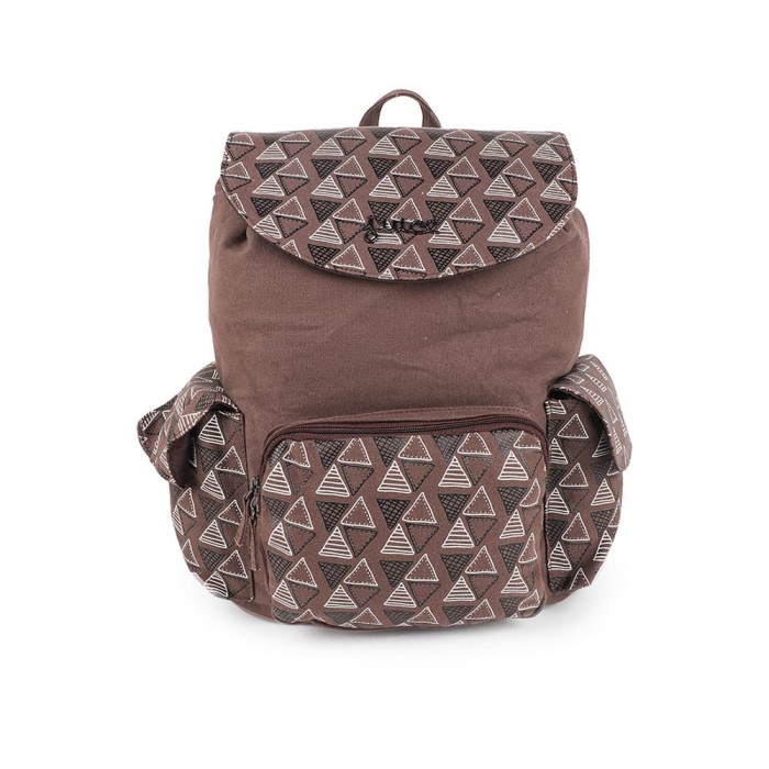 best// Juice Ematic Tas Ransel Wanita Coklat VISCERAL Planet Surf - Cokelat, All Size