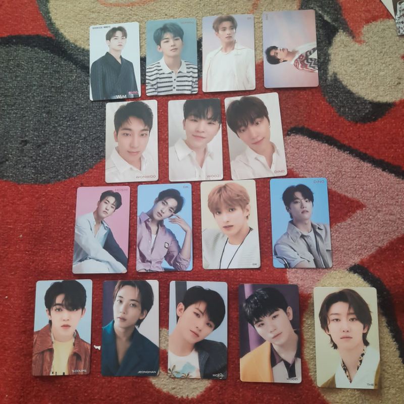 SEVENTEEN HMV JAPAN ALBUM PHOTOCARD - HAPPY ENDING FALLIN FLOWER 24H HITORIJANAI