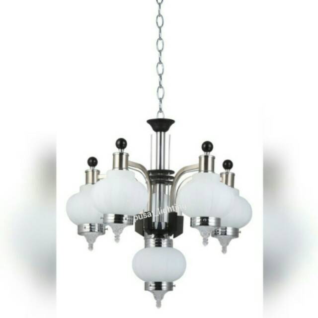 Lampu Gantung Minimalis 5+1