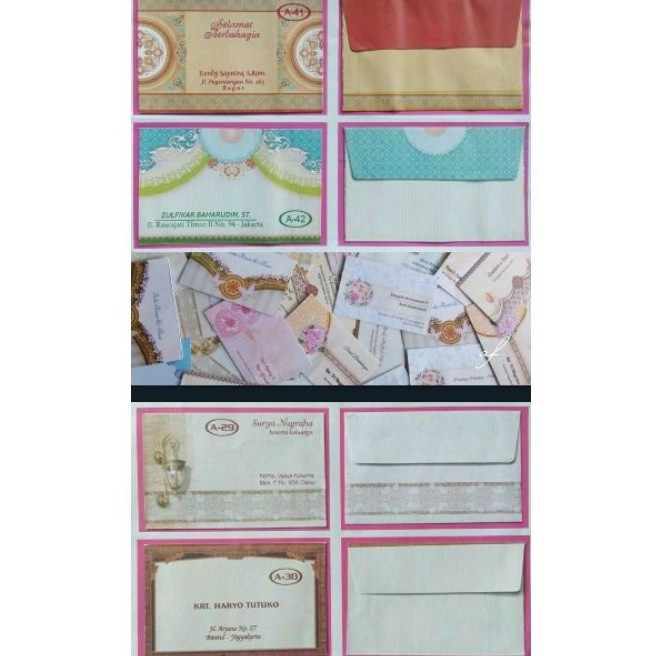 

AMPLOP NAMA | AMPLOP CETAK NAMA 1 BOX ISI 50PCS