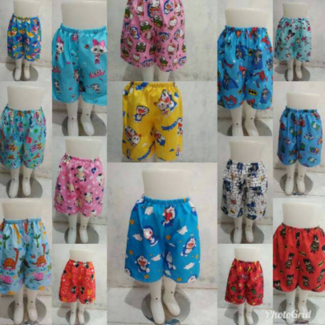 GROSIR CELANA KOLOR /CELANA PENDEK ANAK