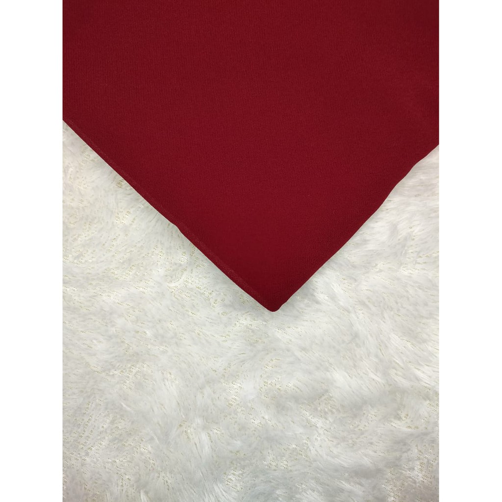 PASHMINA SQUARE ORIGINAL ( ANTI TEMBEM ) / PASHMINA SEGITIGA-MARRON