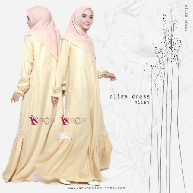 Dress wanita eliza dress dari valisha