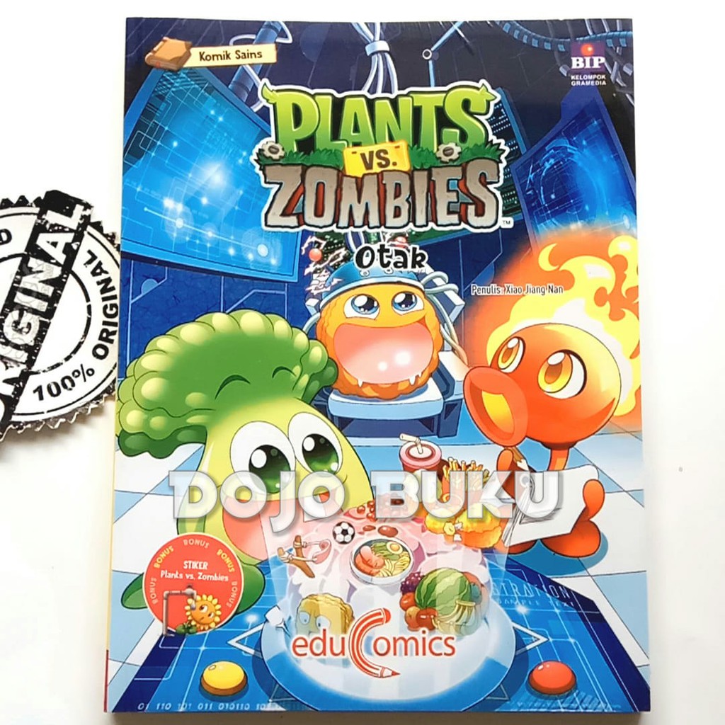 Seri Educomics Plants Vs Zombies by Xiao Jiang Nan