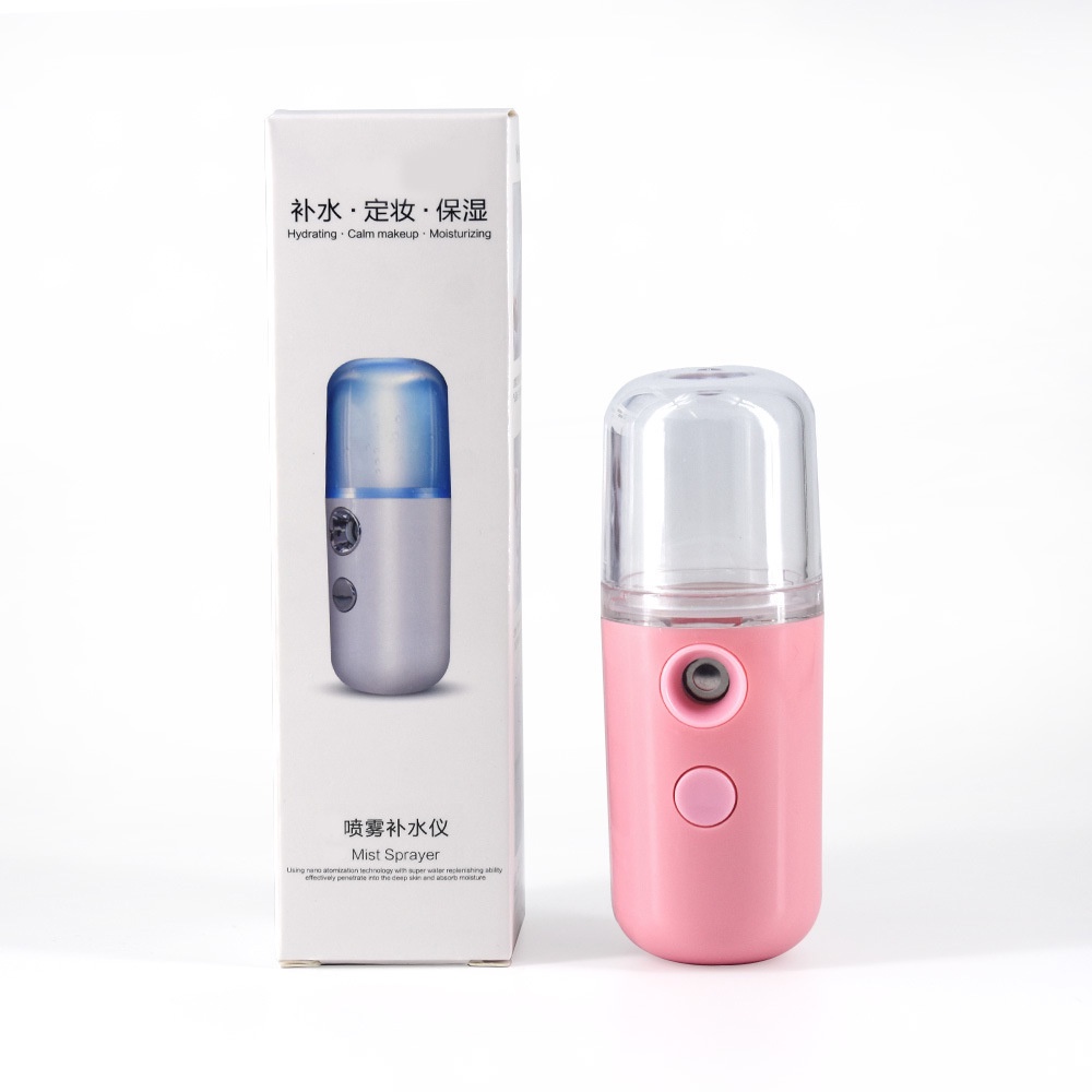 Nano Spray Mini Portable Facial Humidifier Perawatan Wajah Nano Spray Wajah Face Mist Sprayer Pelembab Wajah