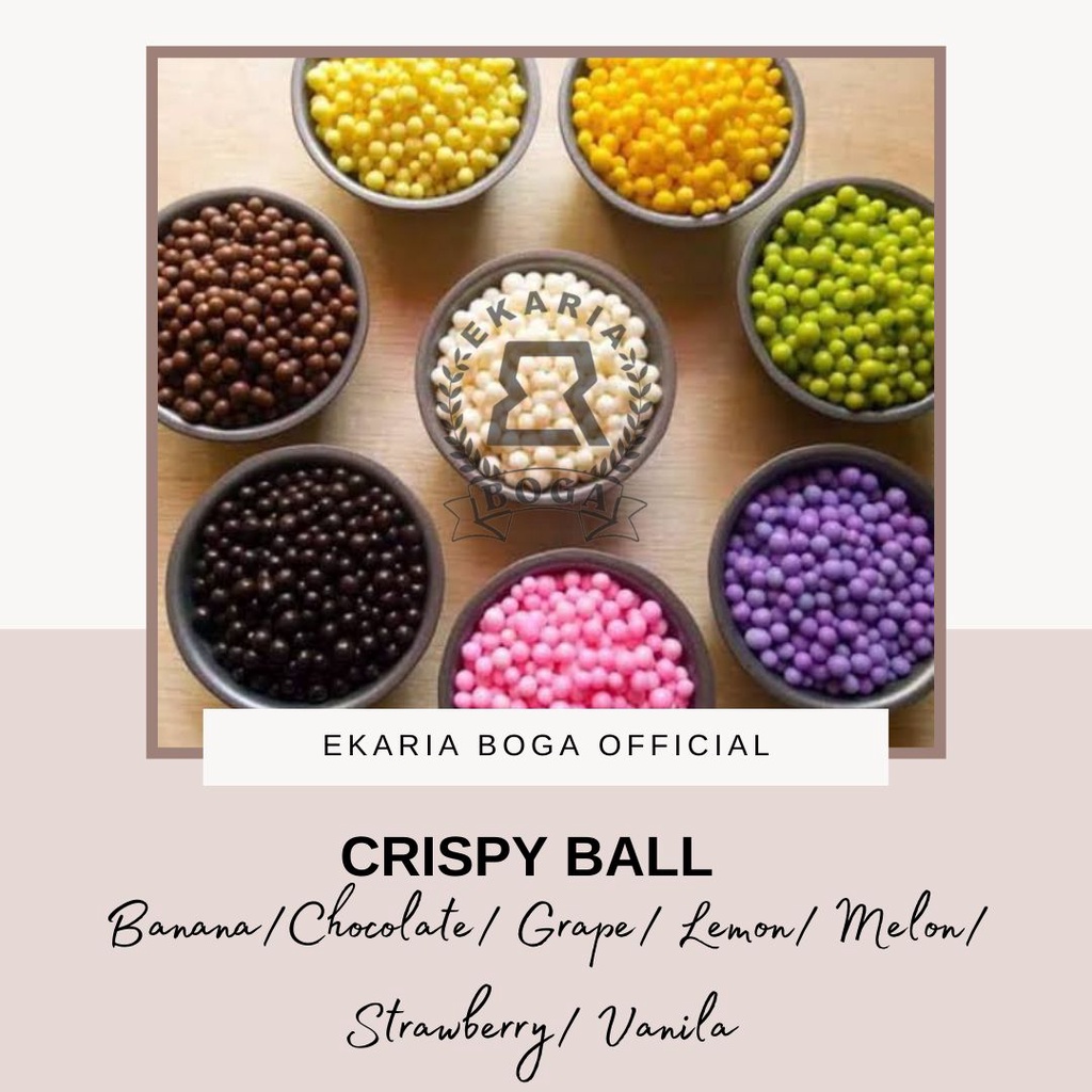 

COKLAT | COKLAT BUTIR | TOPING | CRISPY BALL | ELMER | ELMER CRISPYBAL | REPACK 50GR