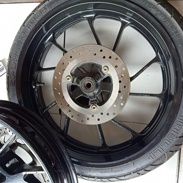 velg velk roda belakang set disk piringan cakram ori original yamaha yzf r15 r 15 v3 v 3 new vva cop