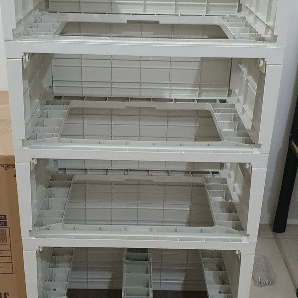 Promo Olymplast Classic Drawer Cabinet Laci 4 Susun ODC 04 B