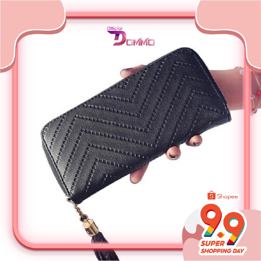 [LOKAL] DOMMO - D1151 DOMPET PATAYA DARI JAKARTA Dompet Lipat Panjang Wanita Korea Fashion Morymony