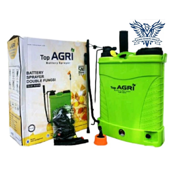 TOP AGRI Battery Sprayer Double Fungsi TA-DF 16 BTR MANUAL &amp; AUTO