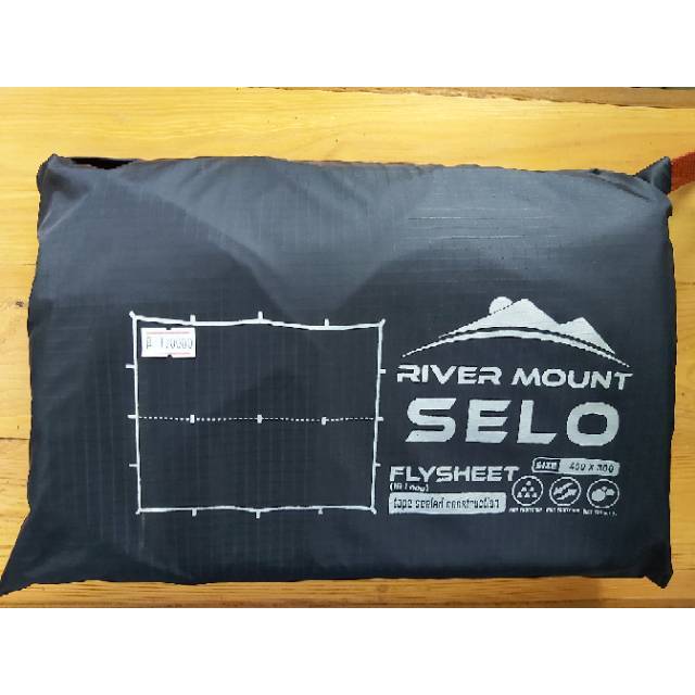Flysheet ukuran  3 X 4 m / flysheet selo / rivermount