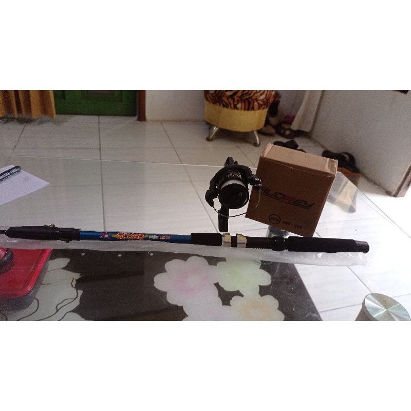 pancingan + reel 1 Set ukuran 150