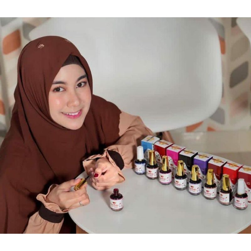 Strawberry Nail Henna 15ml / Kutek halal / sah dipakai shalat