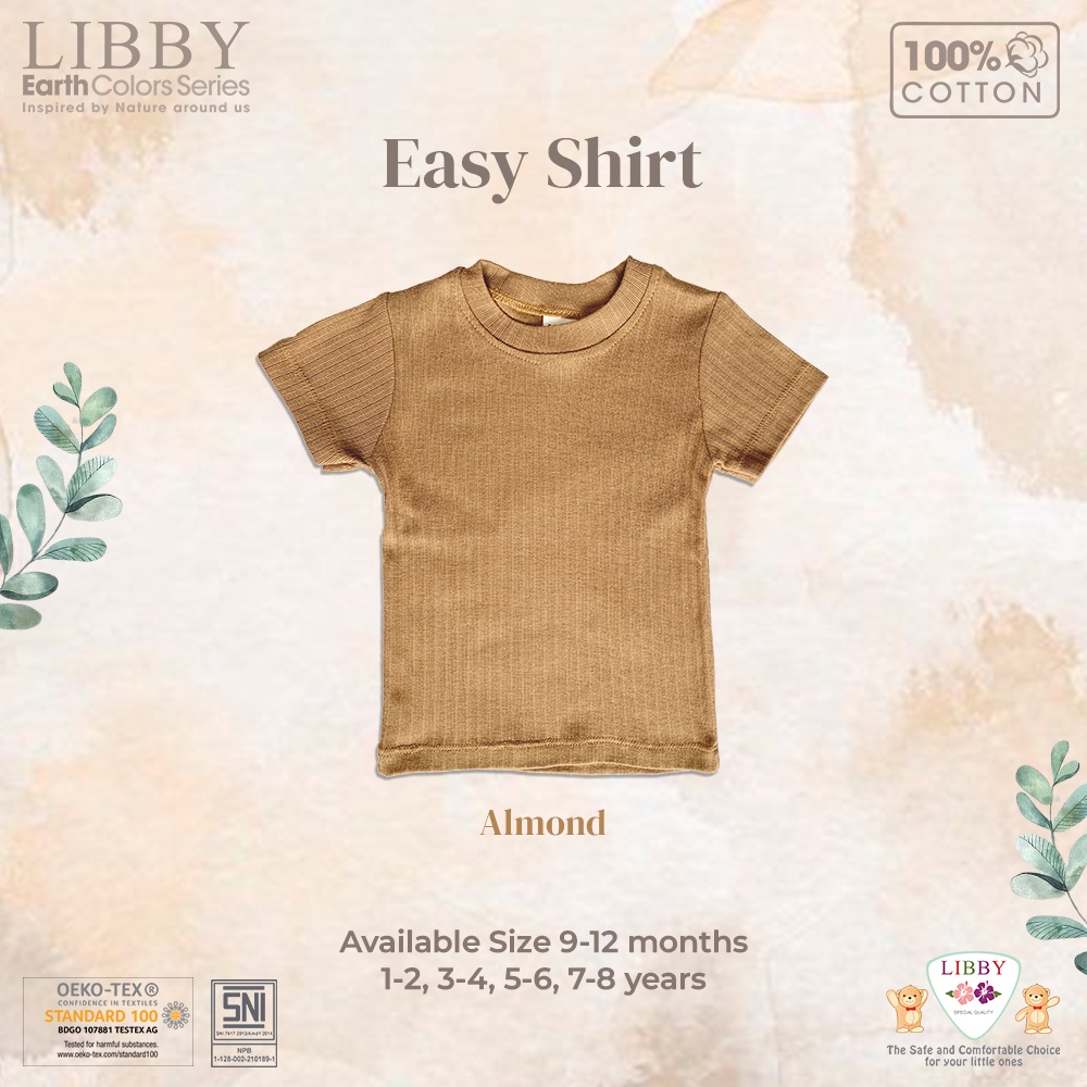 LIbby Easy shirt Cotton Earth colour (1 pcs)