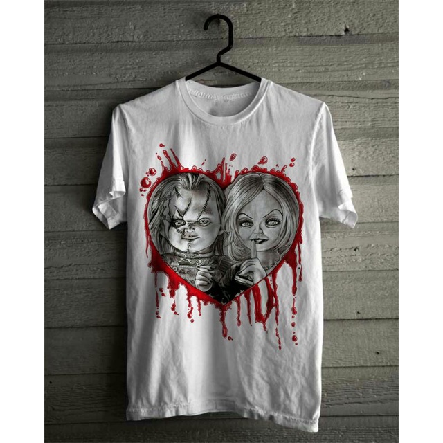 baju film horor chucky and Tiffany