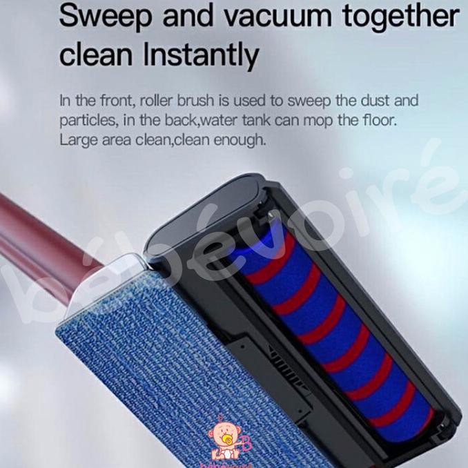 KURUMI Cordless UV Vacuum Cleaner KV05 - Mop Brush
