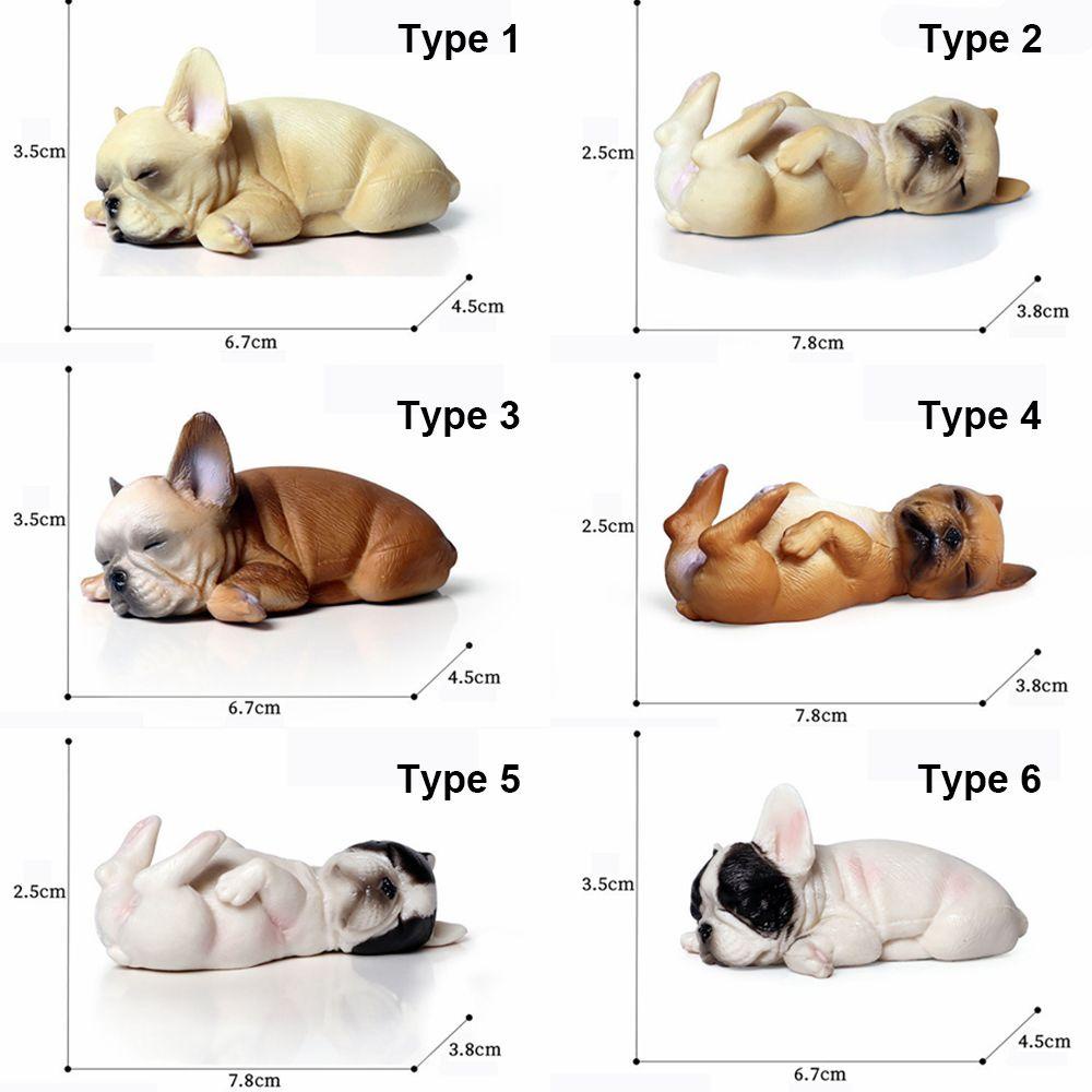 R-flower Model Anjing Bulldog Realistis Untuk Dekorasi Taman