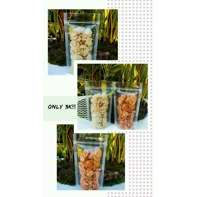 

KERIPIK MORING (CIMOL KERING) kemasan kecil 60gr