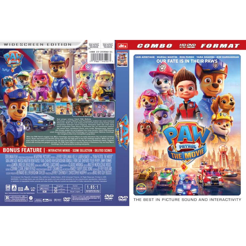 Film Animasi Anak PAW PATROL THE MOVIE 2021