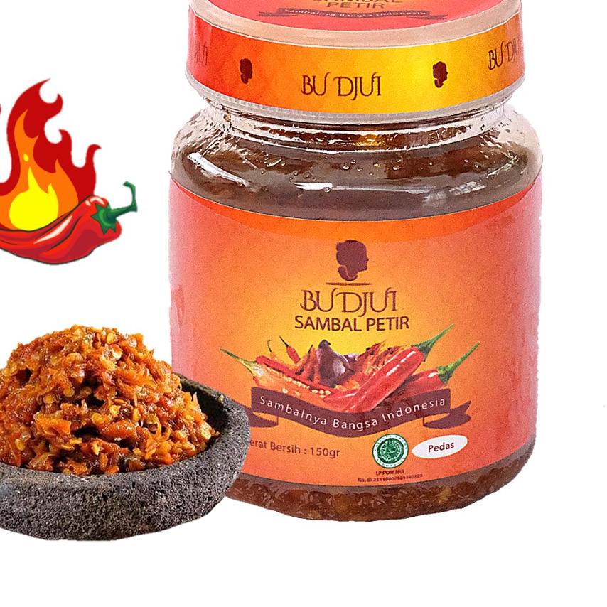 

limited Edition✔️SAMBAL BU DJUI Sambal Petir Sambal Terasi|SQ1
