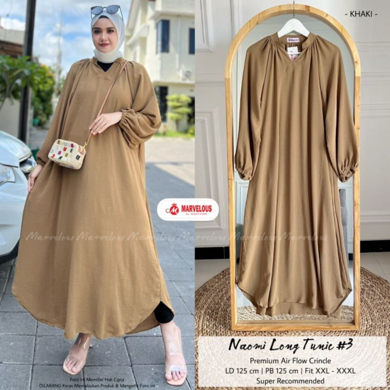 NASMI LONG TUNIK BY MARVELOUS