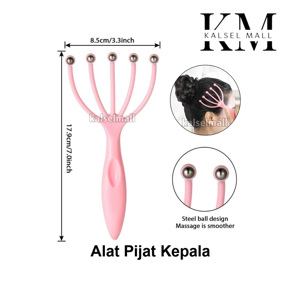 Pemijat Garuk Kepala Otomatis Relaksasi Alat Terapi Kesehatan Kulit Kepala Alat Pijit Head Spa Massager / New Headspa Alat Pijat/Pijit Kepala Head Spa Massager Relaksasi / Head Spa Massager Scalp Alat Pijat Pijit Kulit Kepala Bokoma Pemijat Refleksi