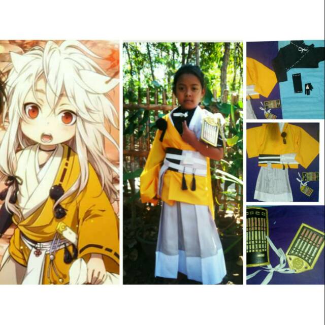Kogitsunemaru Touken ranbu /kostum anak anak/cosplay costume/baju adat/karnaval